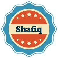 Shafiq labels logo