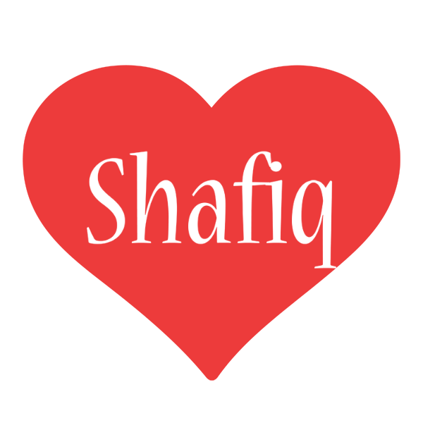Shafiq love logo