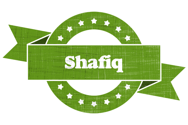 Shafiq natural logo