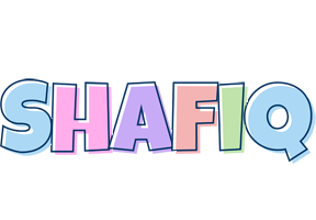Shafiq pastel logo