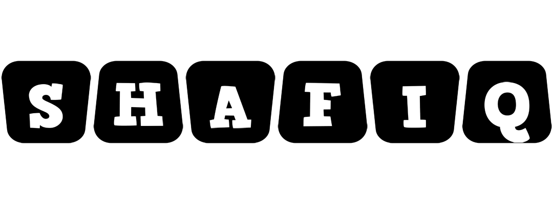 Shafiq racing logo