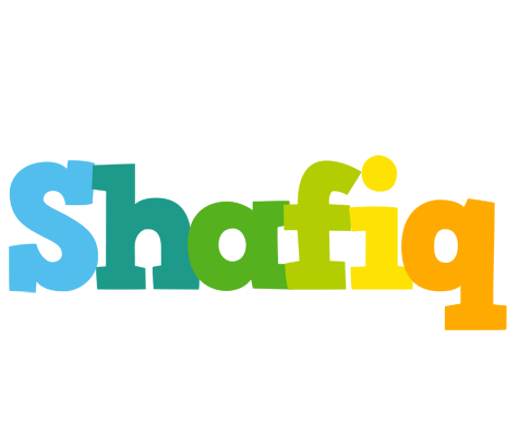 Shafiq rainbows logo