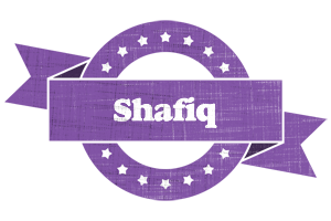 Shafiq royal logo