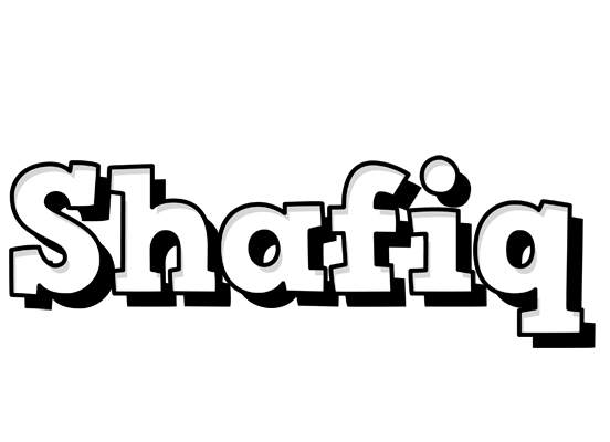 Shafiq snowing logo