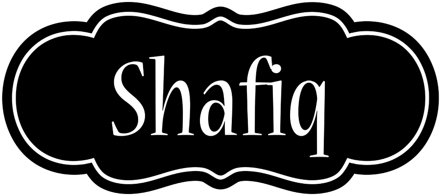 Shafiq welcome logo