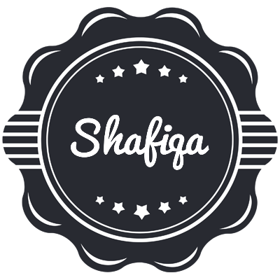 Shafiqa badge logo