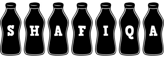 Shafiqa bottle logo