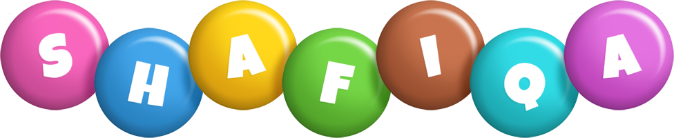 Shafiqa candy logo