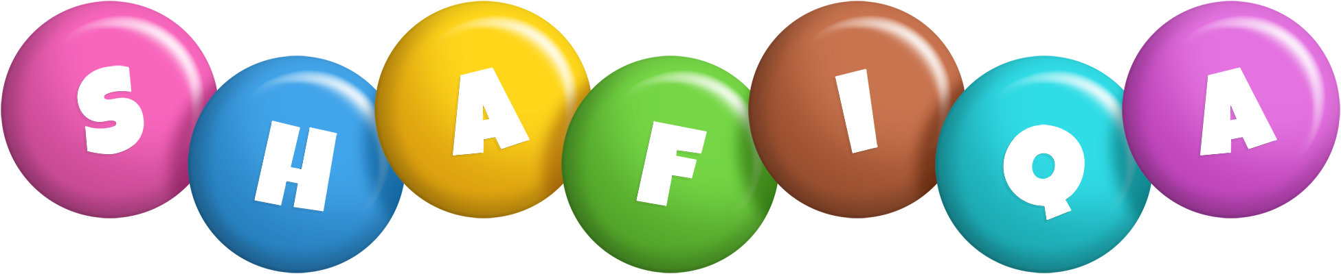 Shafiqa candy logo