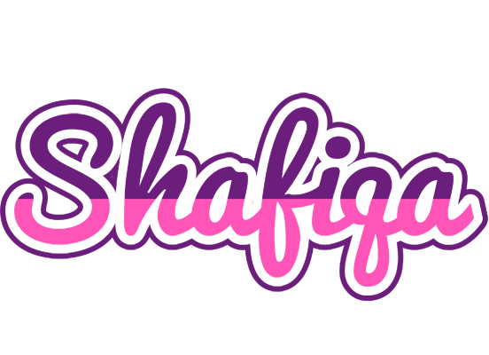 Shafiqa cheerful logo