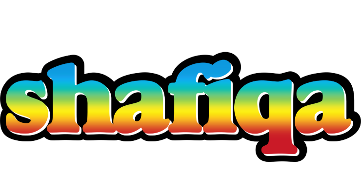 Shafiqa color logo