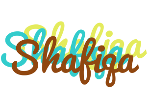 Shafiqa cupcake logo