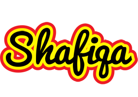 Shafiqa flaming logo