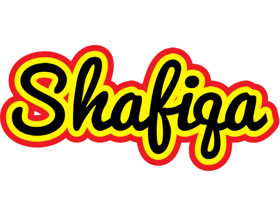 Shafiqa flaming logo
