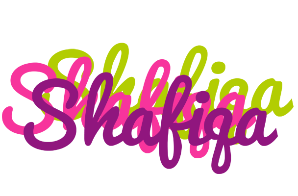 Shafiqa flowers logo