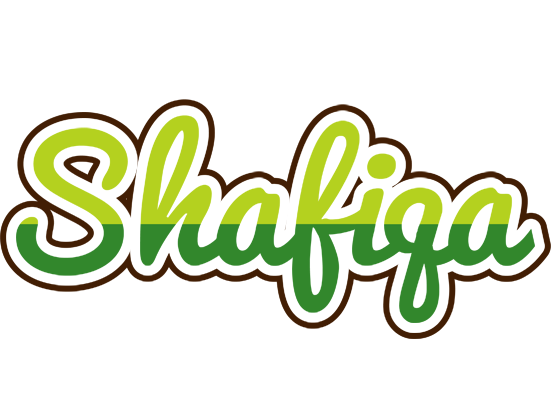 Shafiqa golfing logo