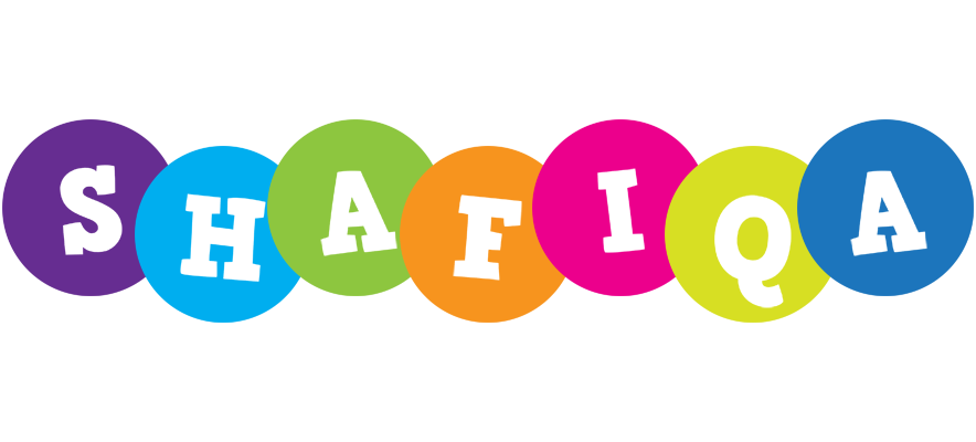 Shafiqa happy logo