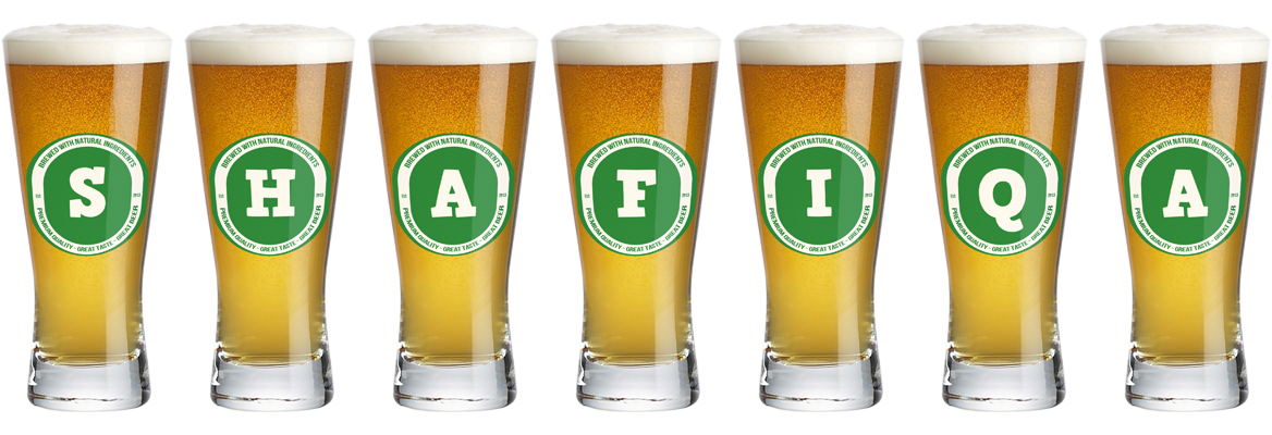 Shafiqa lager logo