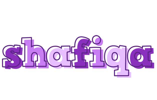 Shafiqa sensual logo