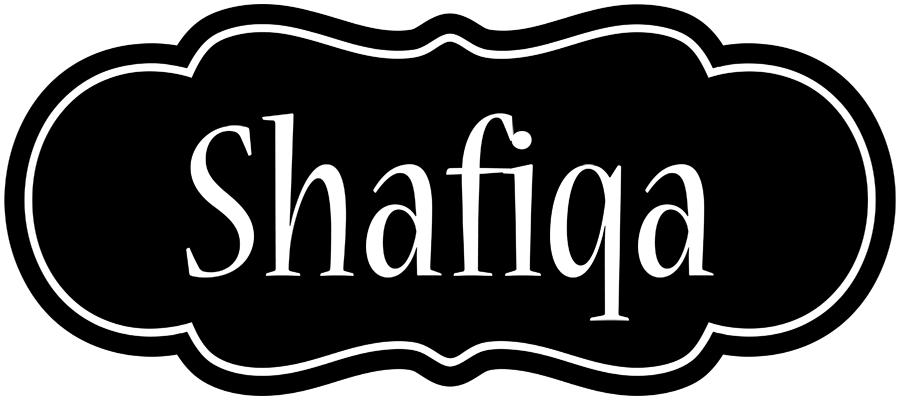 Shafiqa welcome logo