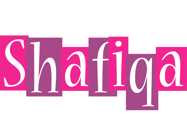Shafiqa whine logo
