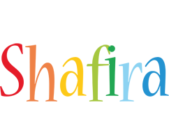 Shafira birthday logo