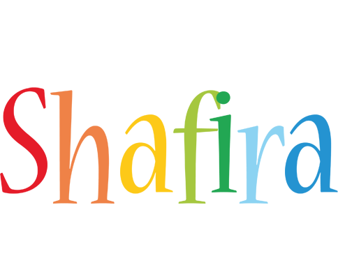 Shafira birthday logo