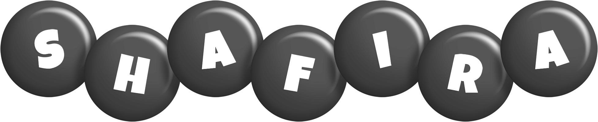 Shafira candy-black logo
