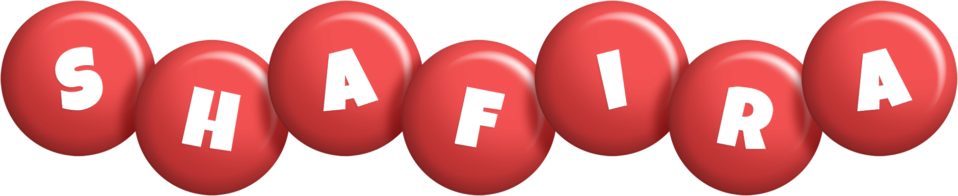 Shafira candy-red logo