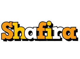 Shafira cartoon logo