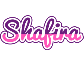 Shafira cheerful logo