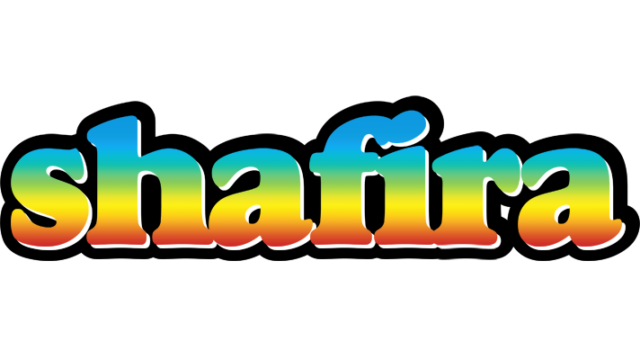 Shafira color logo