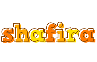 Shafira desert logo