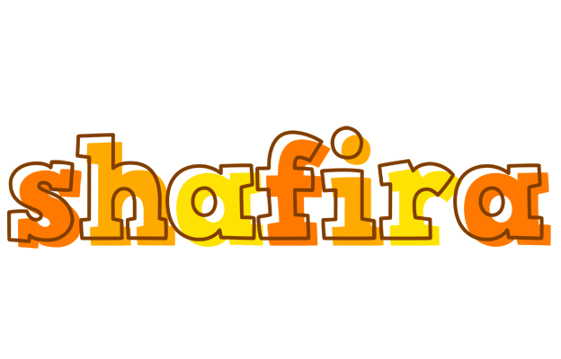 Shafira desert logo