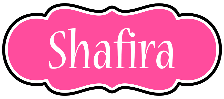 Shafira invitation logo