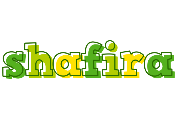 Shafira juice logo