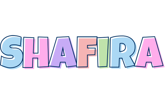 Shafira pastel logo