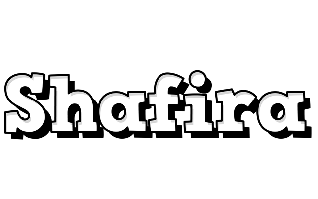 Shafira snowing logo