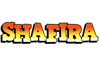 Shafira sunset logo