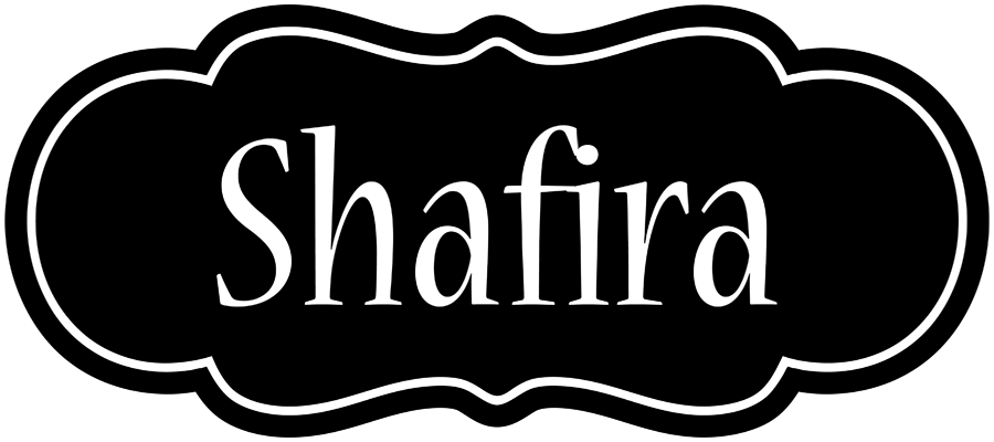 Shafira welcome logo