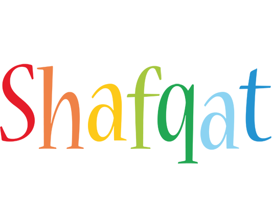 Shafqat birthday logo