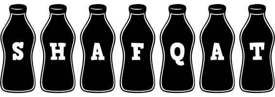 Shafqat bottle logo