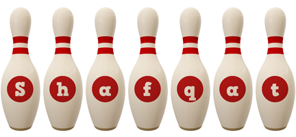 Shafqat bowling-pin logo