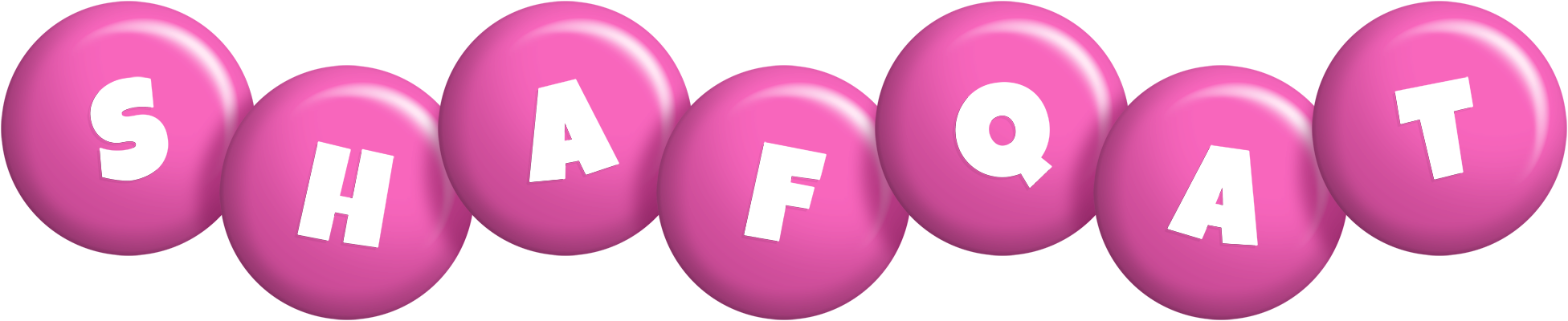 Shafqat candy-pink logo