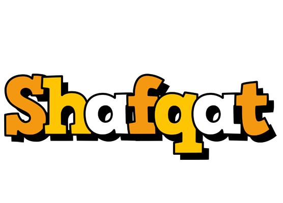 Shafqat cartoon logo