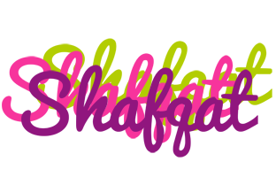 Shafqat flowers logo