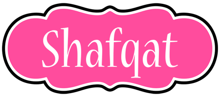 Shafqat invitation logo