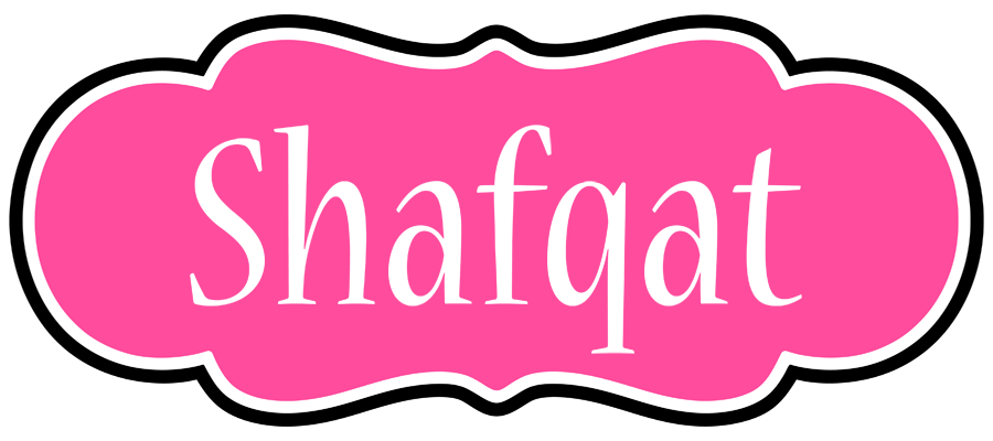 Shafqat invitation logo