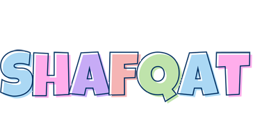 Shafqat pastel logo