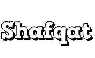 Shafqat snowing logo